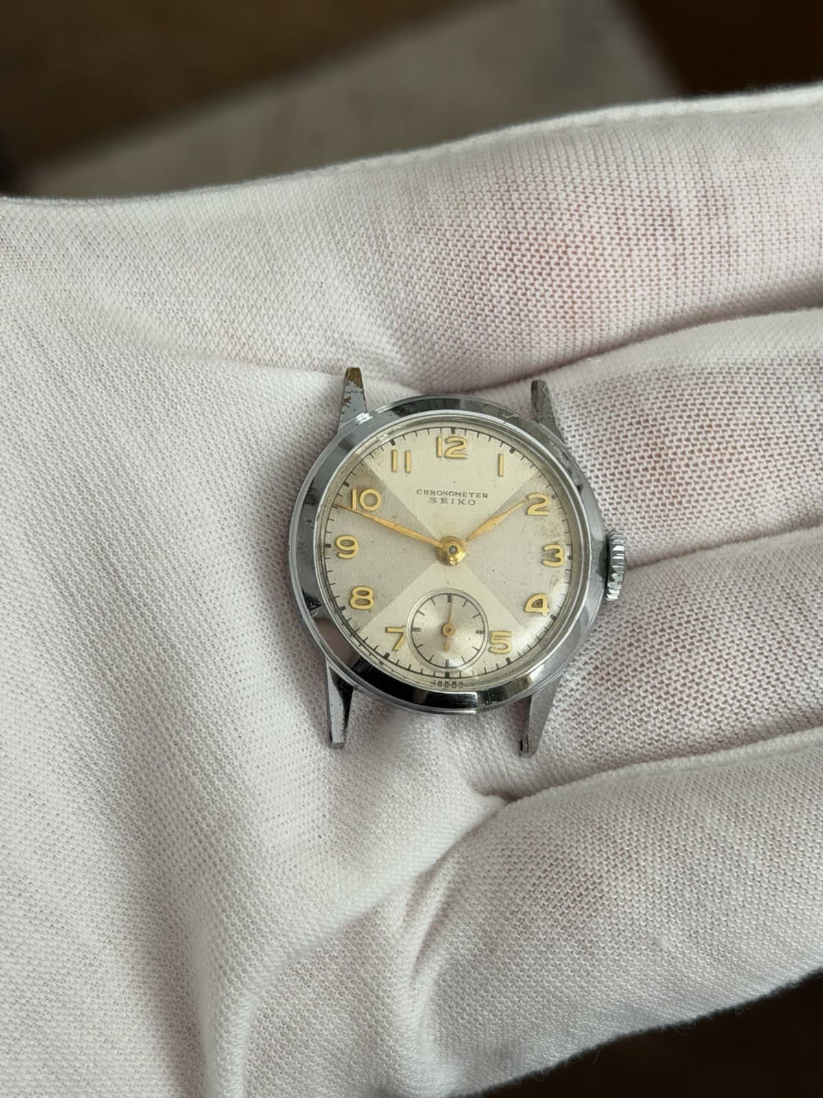 Rare Vintage Seiko Chronometer 1139 Seikosha Classic Dress Sports Watch JDM 50s