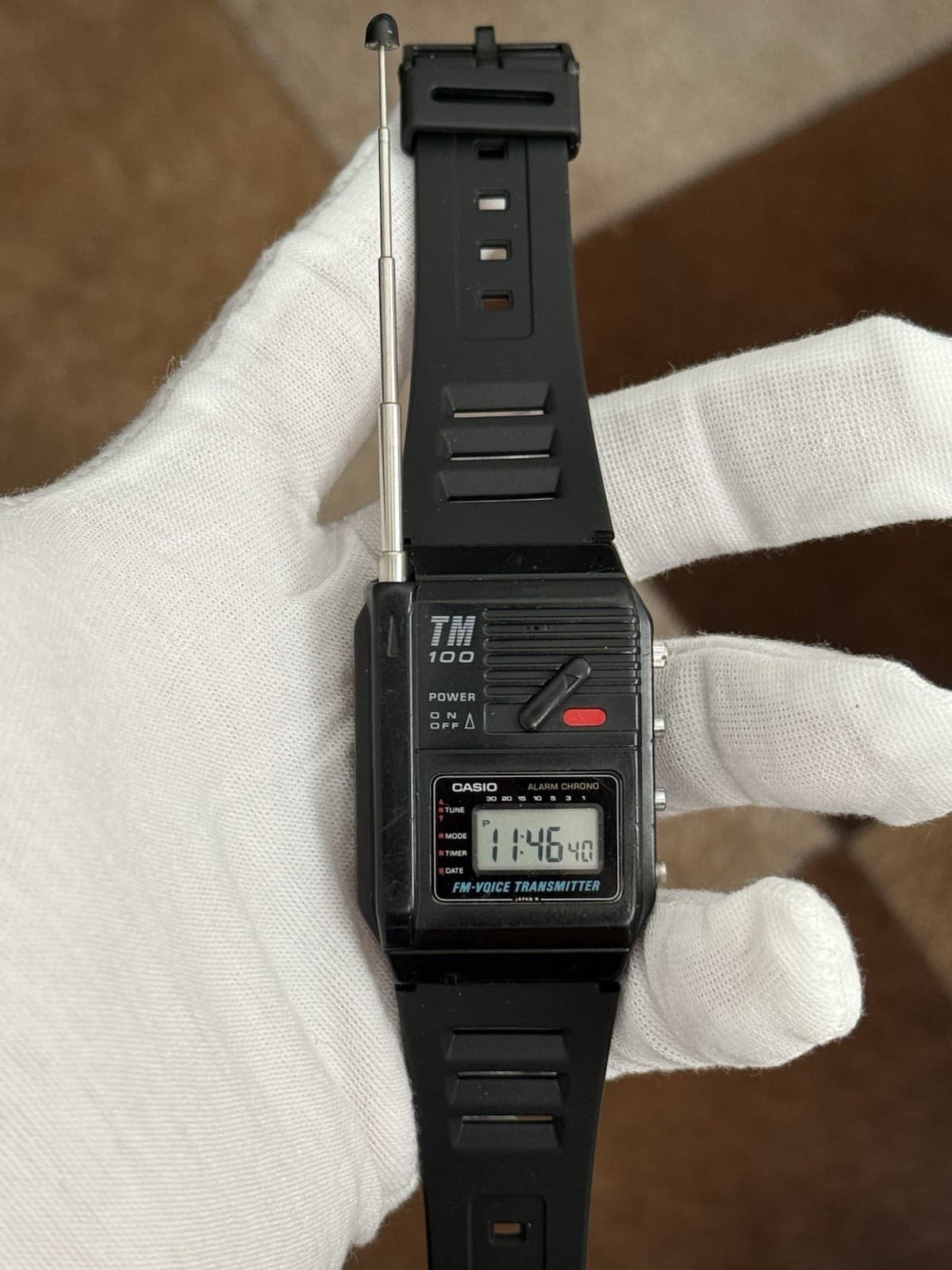 Rare Vintage Casio TM-100 Voice Transmitter Antenna Watch Module 661 JDM 1980s - Image 1