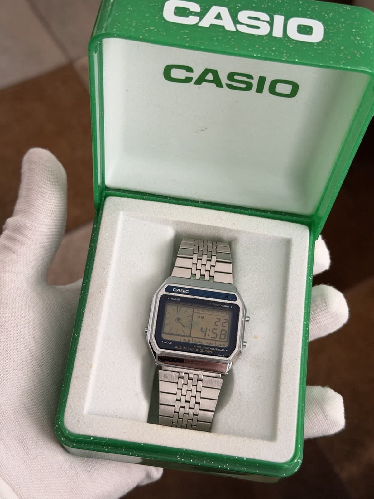 Rare Vintage Casio AX-250 Men’s Digital Calendar Melody Sports Watch JDM 1980s - Image 1
