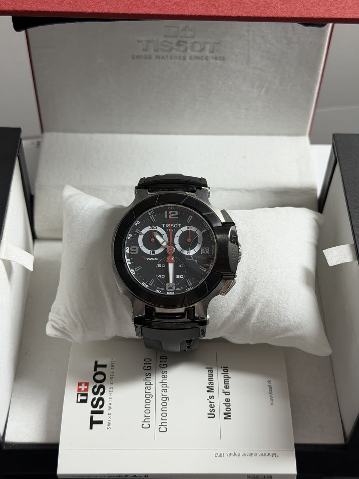 Tissot T-Race T048417 Men’s Automatic Chronograph Sports Watch - Image 1