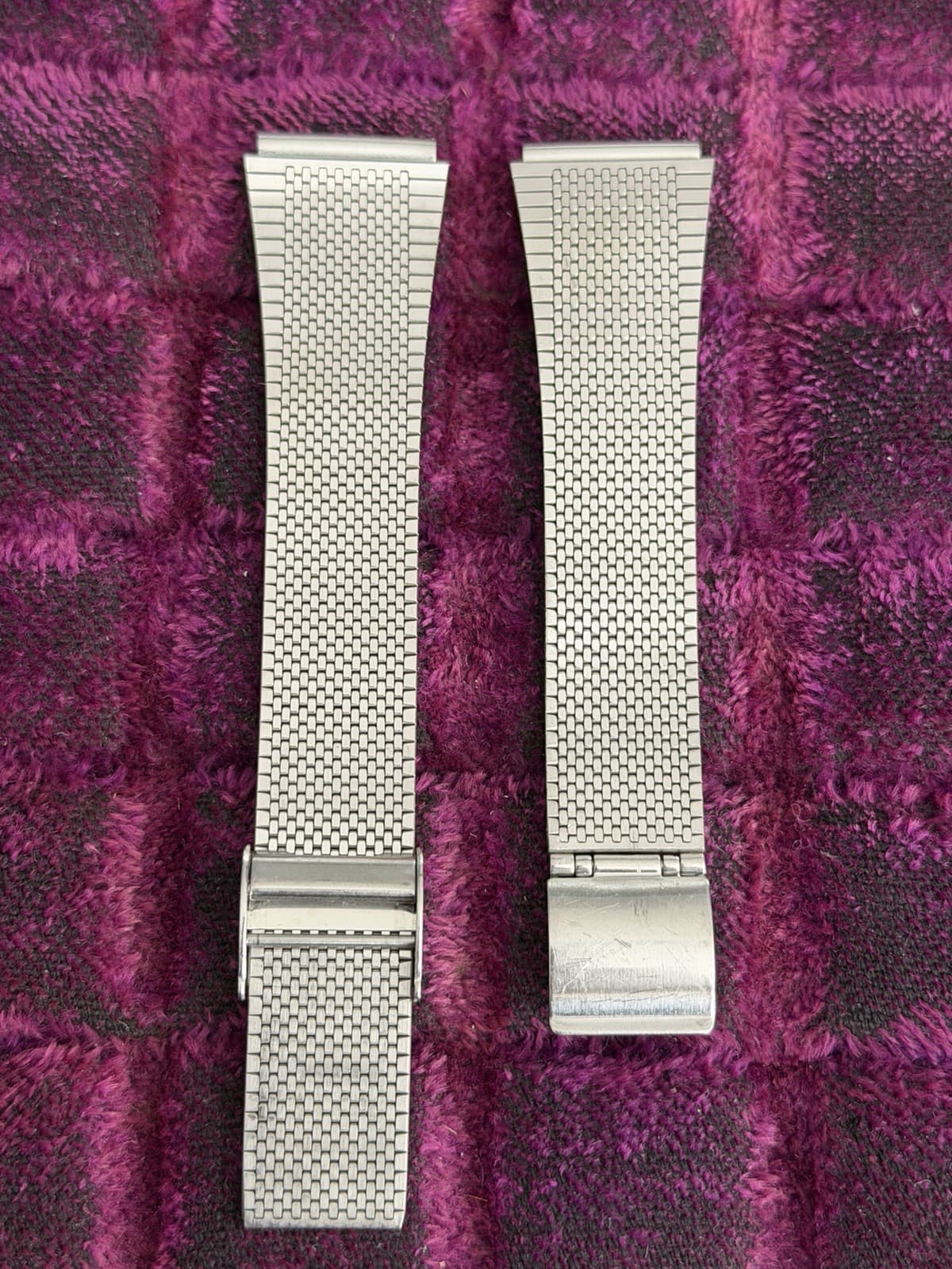 Vintage Seiko Stainless Steel Watch Band Bracelet GA30A 18mm JDM 1970s - Image 1