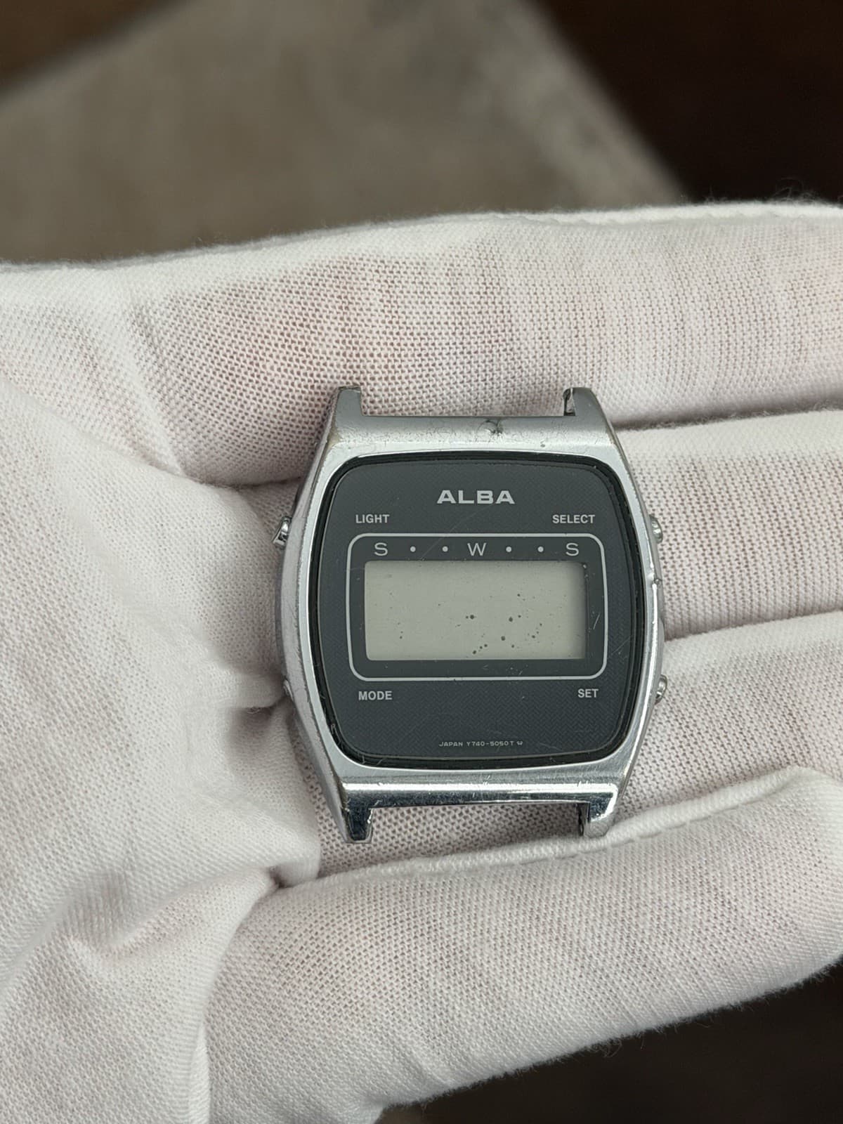 Rare Vintage Alba Y740-5040 Men’s Classic Digital Sports Watch JDM 1980s