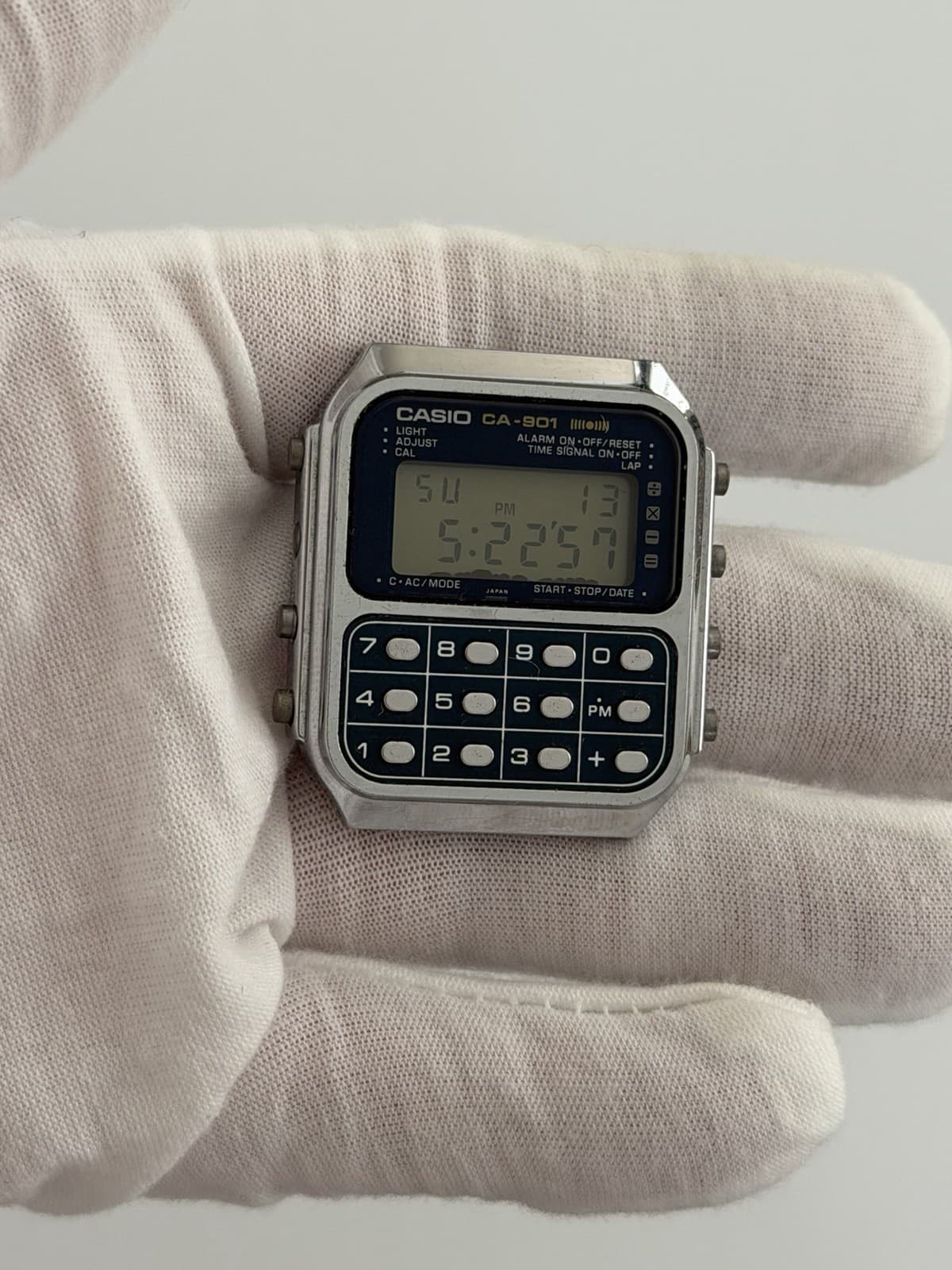 Casio C-901 Men’s Vintage Digital Calculator Sports Watch JDM 1980s Module 134