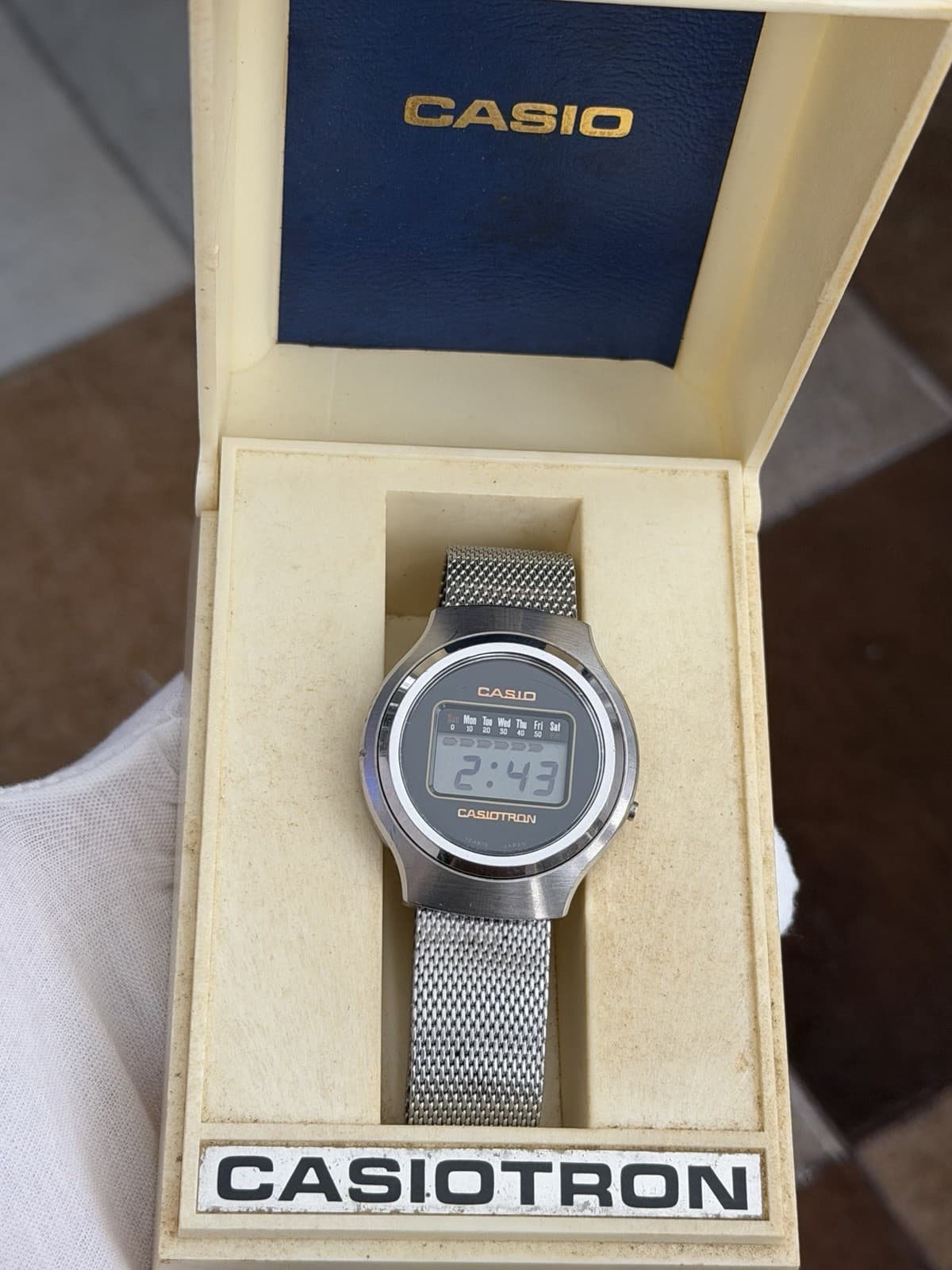Rare Vintage Casio Casiotron R-11 Men’s Digital Sports Watch JDM 1970s - Image 1