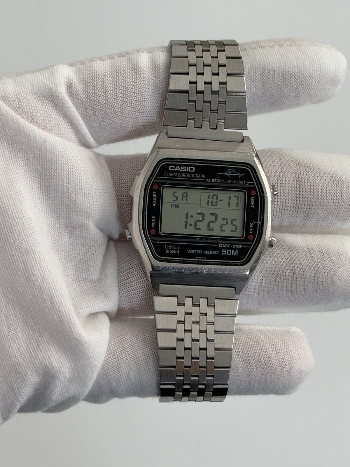 Casio Marlin W-36 Alarm Chronograph Men’s Vintage Digital Sports Watch JDM 1980s
