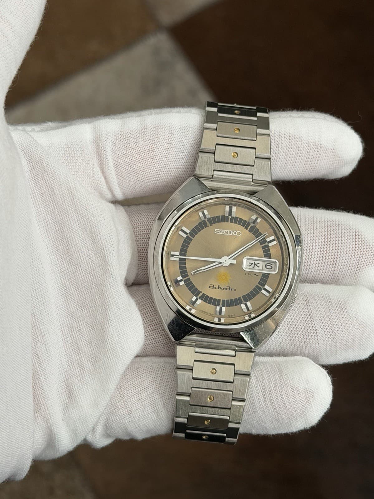 Rare Vintage Seiko Advan 7019-7150 Men’s Automatic Dress Sports Watch JDM 1970s
