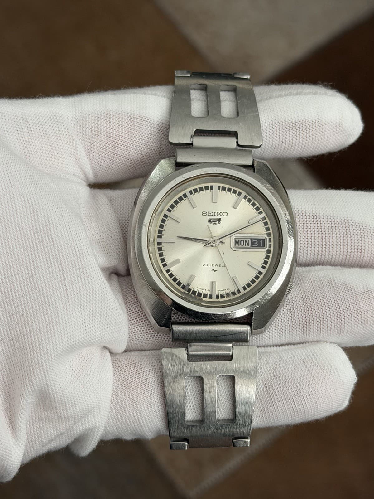 Rare Vintage Seiko 5 5126-7020 Men’s 23J Automatic Dress Sports Watch JDM 1970s