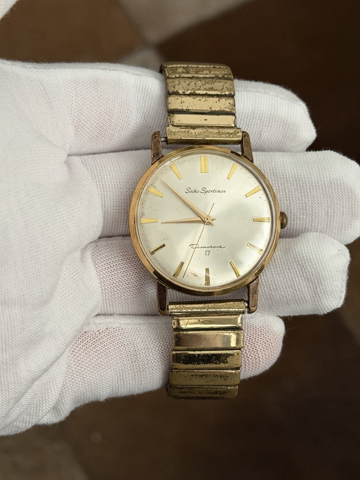 Rare Vintage Seiko Sportsman 661990 Men’s Classic 17J Sports Dress Watch JDM 60s - Image 1