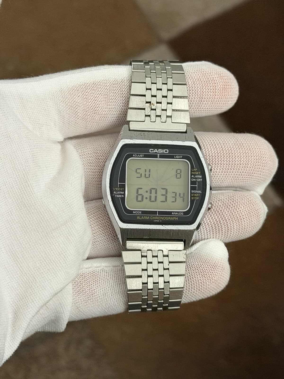 Rare Vintage Casio AA-84 “Blue Thunder” Men’s Digital Sports Watch JDM 1980s - Image 1