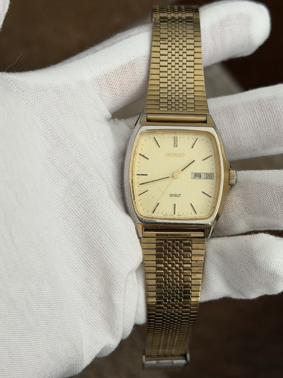Rare Vintage Seiko Spirit 7N48-5000 Men’s Classic Quartz Dress Watch JDM 1980s - Image 1
