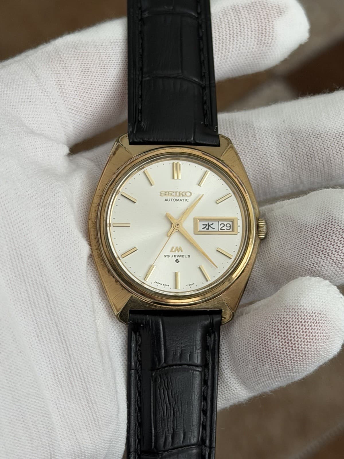 Rare Vintage Seiko Lord Matic LM 5606-7000 Men’s Automatic Dress Watch JDM 1960s - Image 1