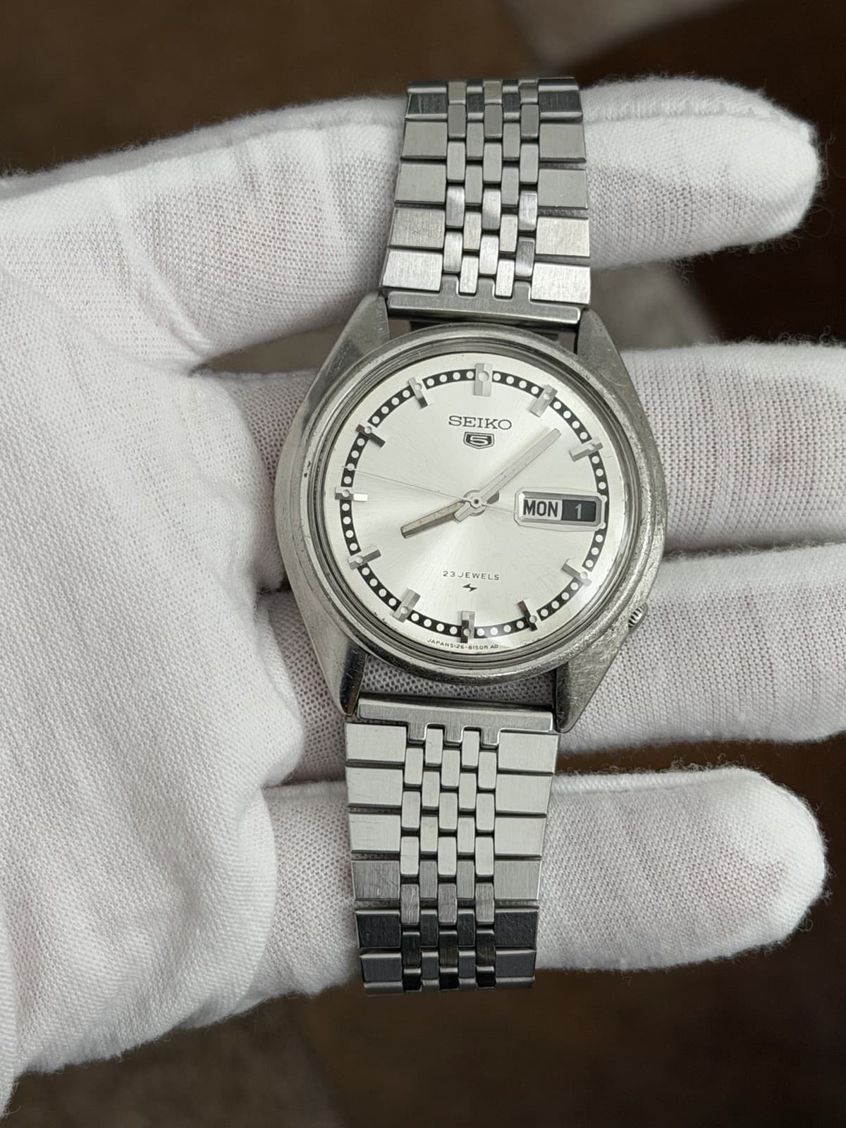 Rare Vintage Seiko 5 5126-8110 Men’s Classic Automatic Kanji Watch JDM 1960s - Image 1