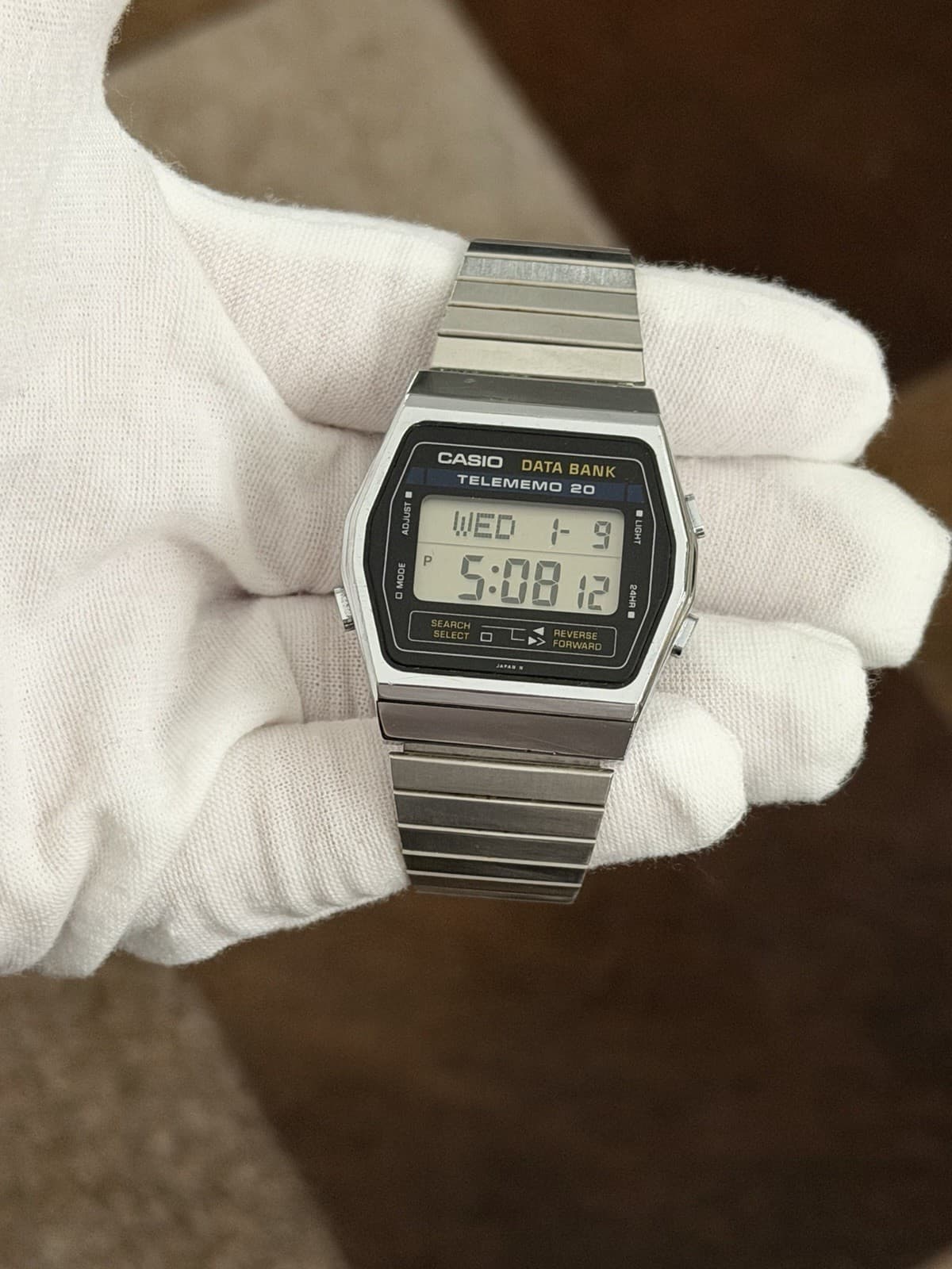 Rare Vintage Casio DB-200 Data Bank Telememo 20 Men’s Digital Sports Watch JDM - Image 1