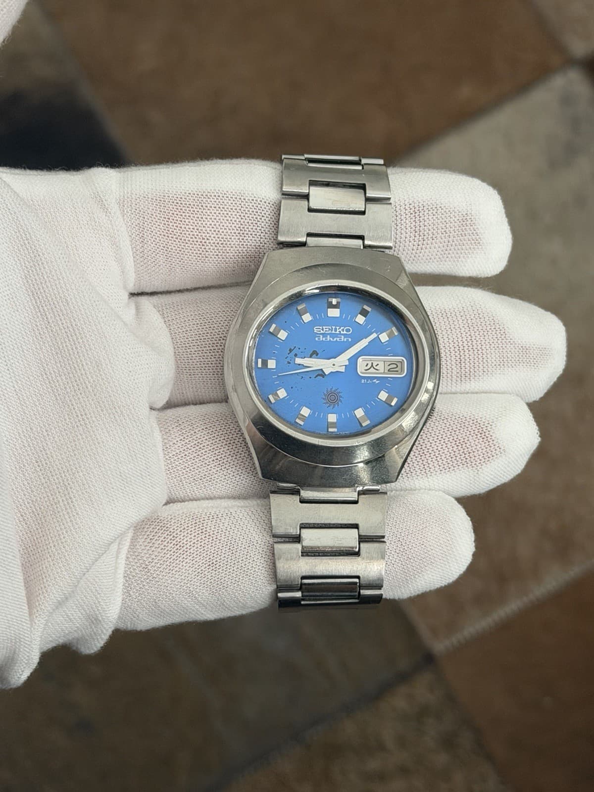 Rare Vintage Seiko Advan 7019-5050 Men’s Automatic Dress Sports Watch JDM 1970s - Image 1