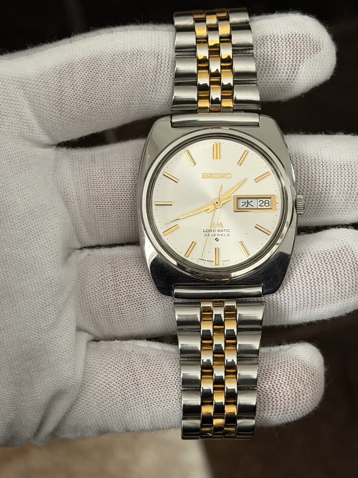 Rare Vintage Seiko Lord Matic LM 5606-7130 Men’s Automatic Dress Watch JDM 1960s - Image 1