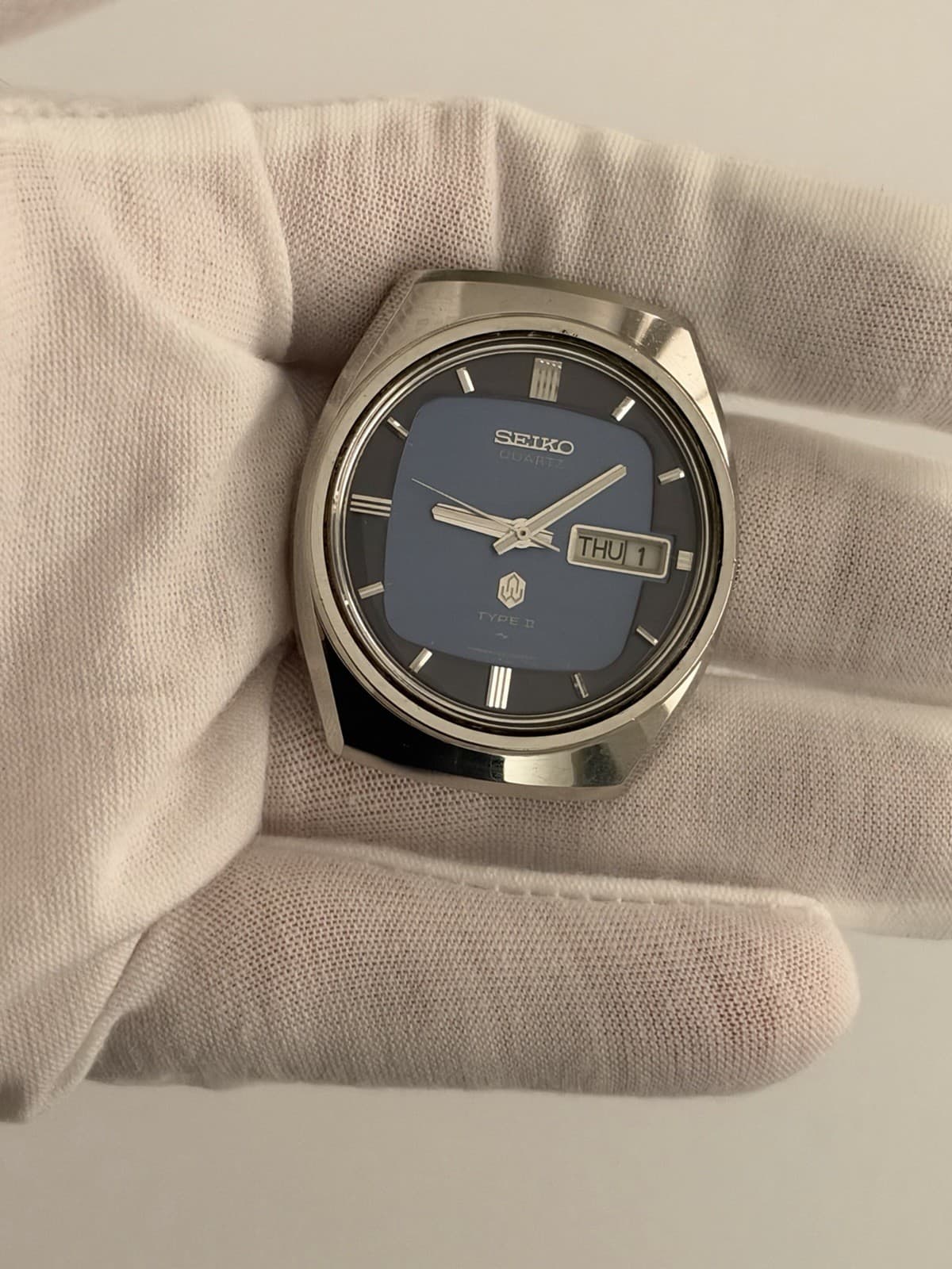 Seiko Type II 4623-9000 Men’s Vintage Quartz Classic Dress Watch JDM 1970s