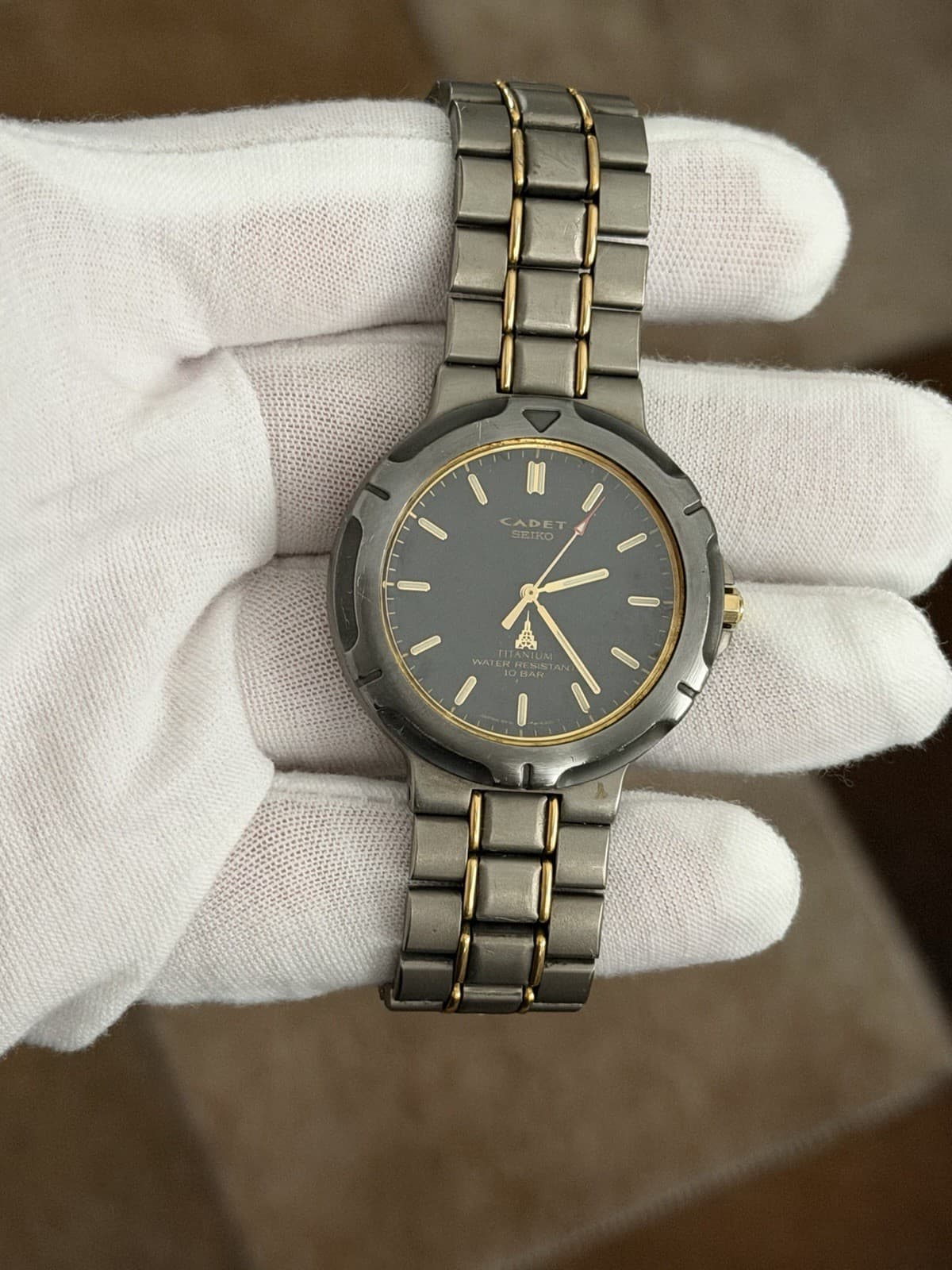 Rare Vintage Seiko Cadet Titanium Men’s Quartz Sports Watch 5P31-6240 JDM 1990s - Image 1