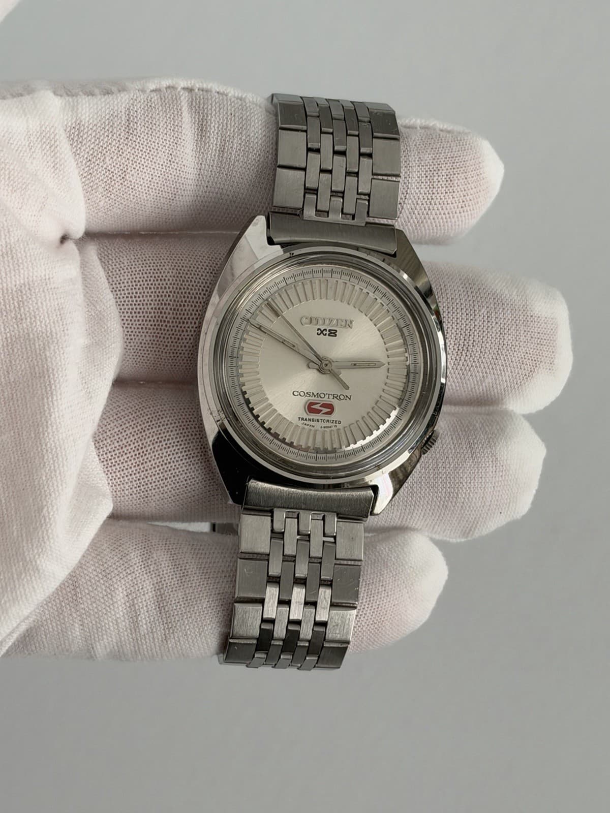 Citizen Cosmotron Men’s Vintage Electronic Quartz Dress Watch 4-810015 JDM 1970s