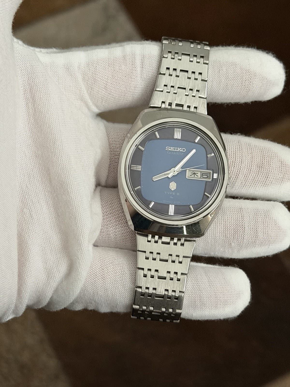 Rare Vintage Seiko Type II 4623-9000 Men’s Classic Quartz Dress Watch JDM 1970s