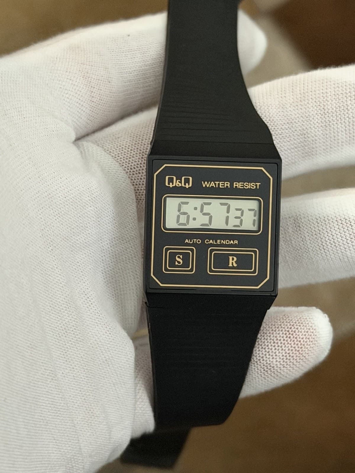 Rare Vintage Citizen Q&Q Auto Calendar Men’s Digital Sports Film Watch JDM 1980s - Image 1