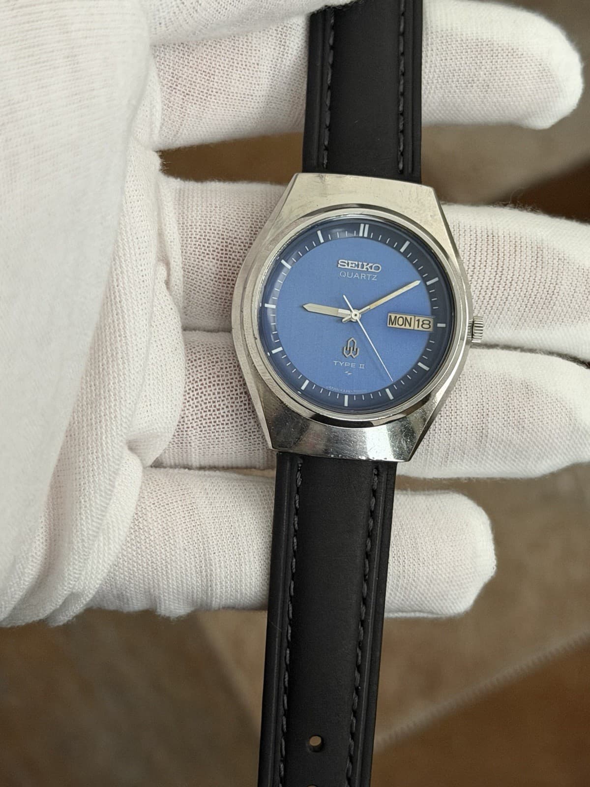 Rare Vintage Seiko Quartz Type II 4336-7000 Men’s Classic Dress Watch JDM 1970s