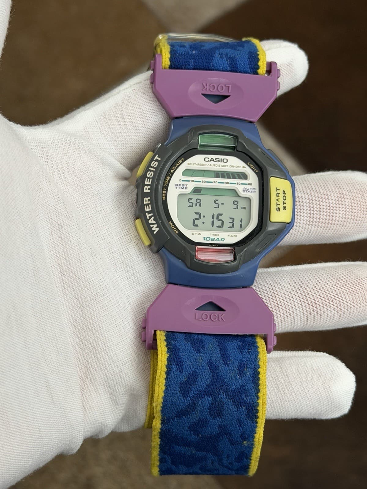 Rare Vintage Casio SKX-1300 Twin LED Men’s Digital Ski Sports Watch JDM 1980s - Image 1