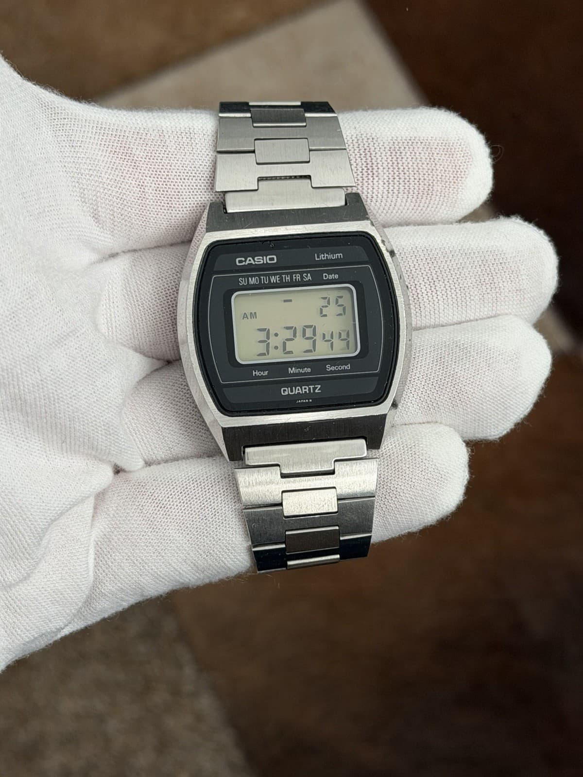 Rare Vintage Casio B812 Men’s Digital Sports Watch Module 58 JDM 1970s - Image 1