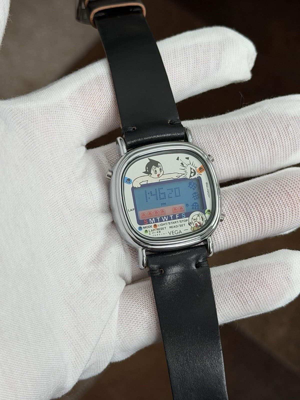 Rare Vintage Citizen Vega Astro Boy Digital Sports Watch JDM 1980s 9468-391136 - Image 1