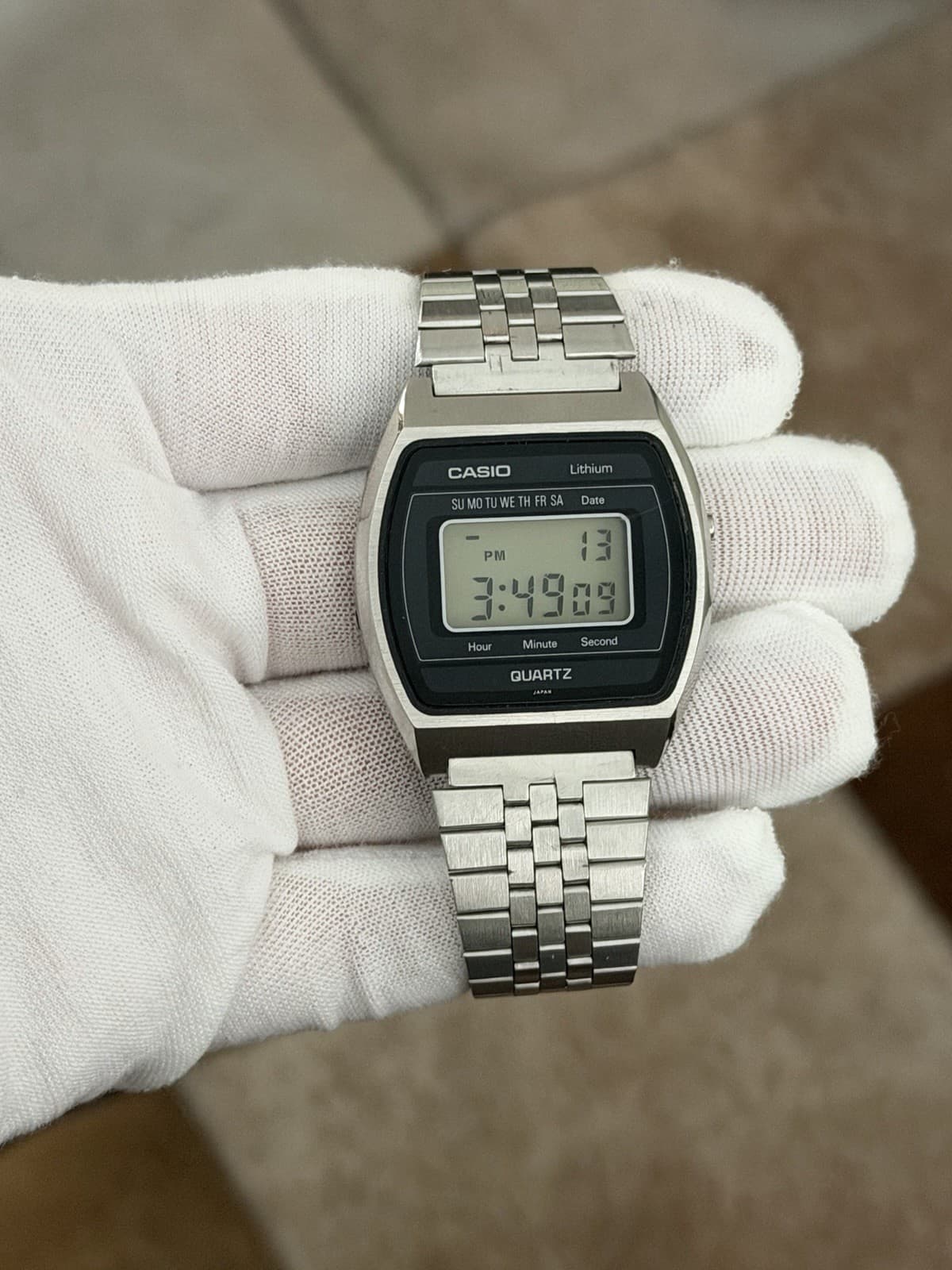 Rare Vintage Casio B812 Men’s Digital Sports Watch Module 58 JDM 1970s - Image 1