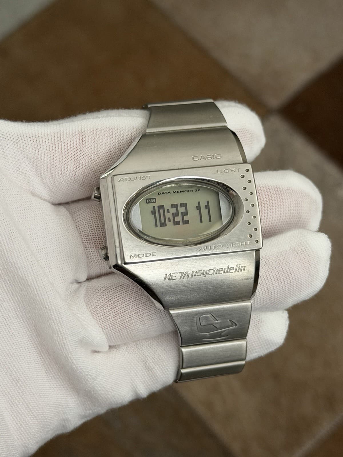 Rare Vintage Casio Meta Psychedelia ME-100 Men’s Digital Sports Watch JDM 1990s - Image 1