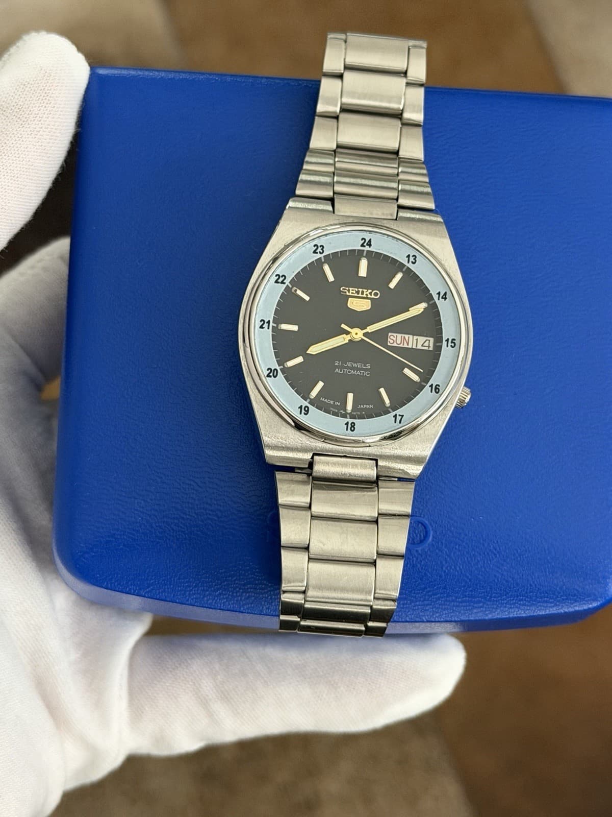 Rare Vintage Seiko 5 7009-3041 Men’s 21J Automatic Classic Dress Watch JDM 1970s