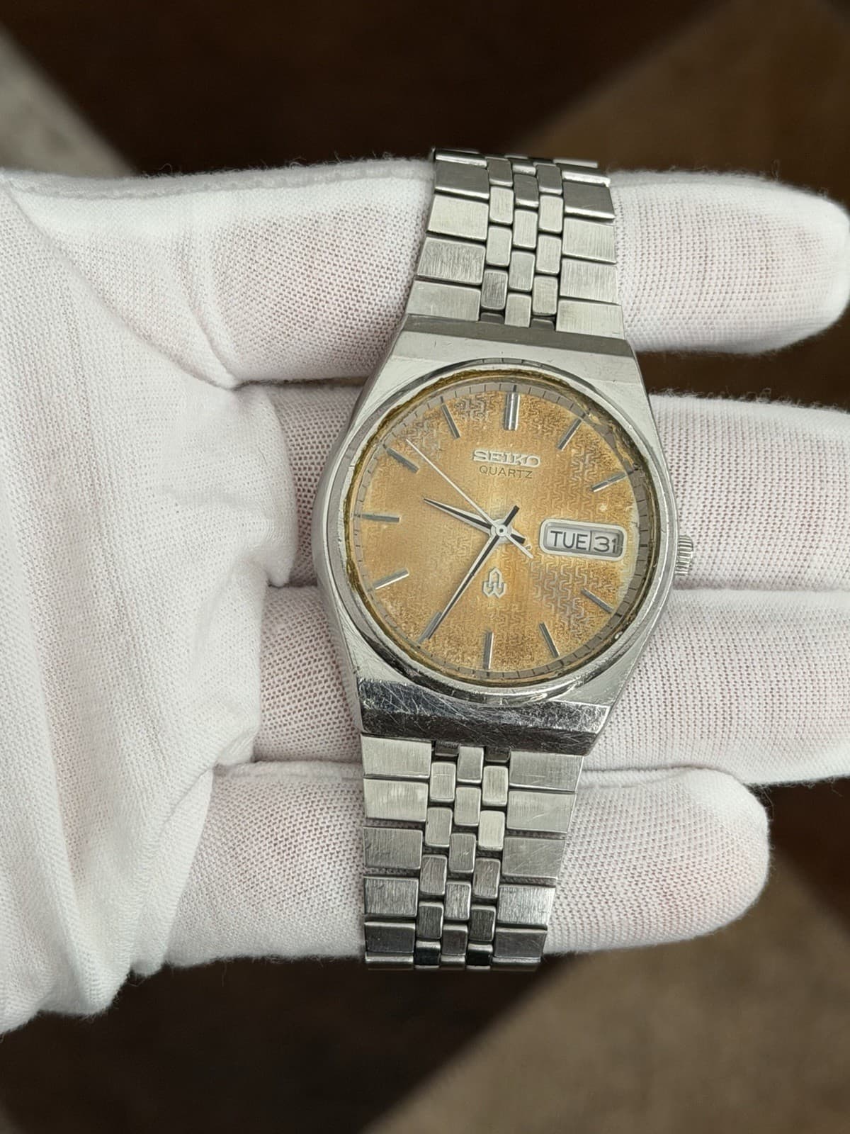 Seiko Quartz Type II 7546-7000 Men’s Vintage Classic Dress Watch JDM 1970s