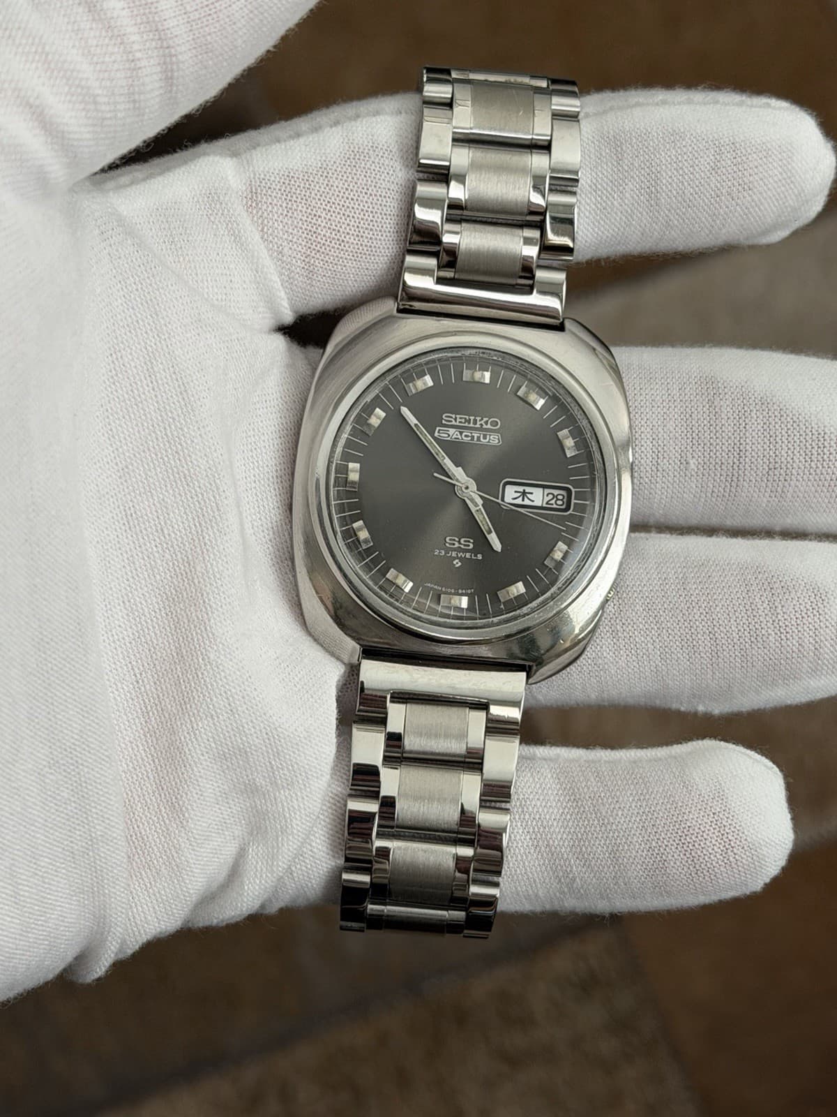 Rare Vintage Seiko 5 Actus 6106-8430 Men’s Automatic Dress Sports Watch JDM 60s