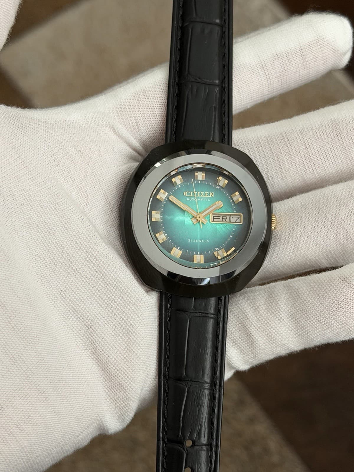 Rare Vintage Citizen Automatic 6501 Men’s Classic 21J Dress Watch JDM 1970s - Image 1