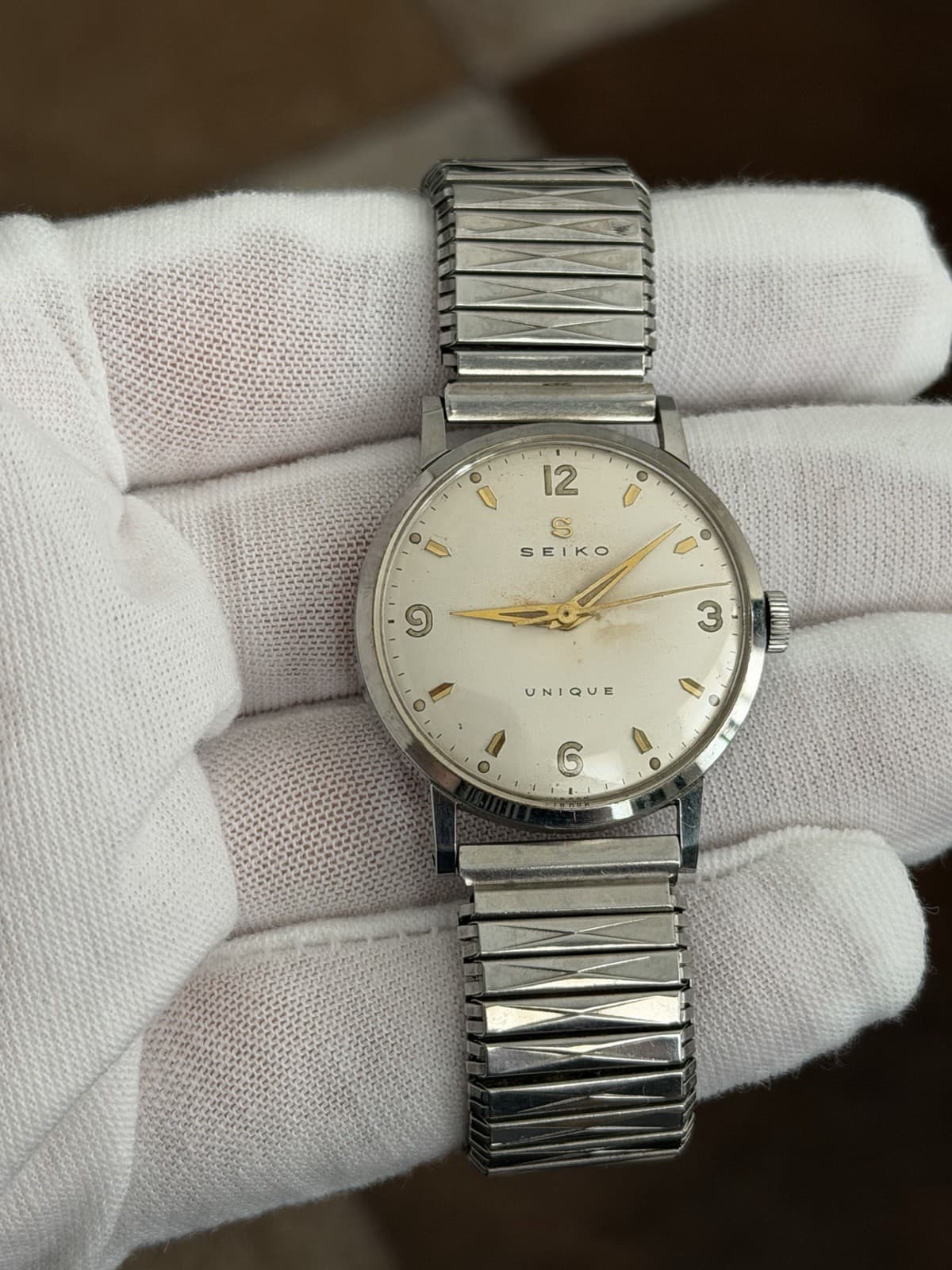 Rare Vintage Seiko Unique 13067 Men’s Manual Classic Dress Watch JDM 1950s - Image 1