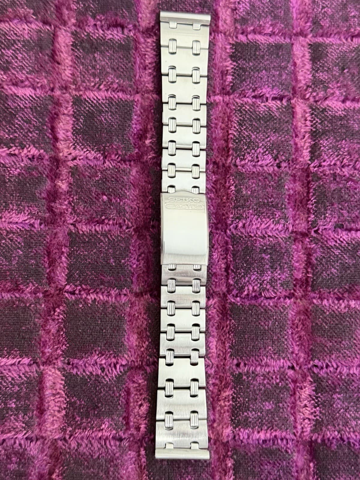 Vintage Seiko 5 Actus Stainless Steel Watch Band Bracelet XGA061 18mm 19mm JDM