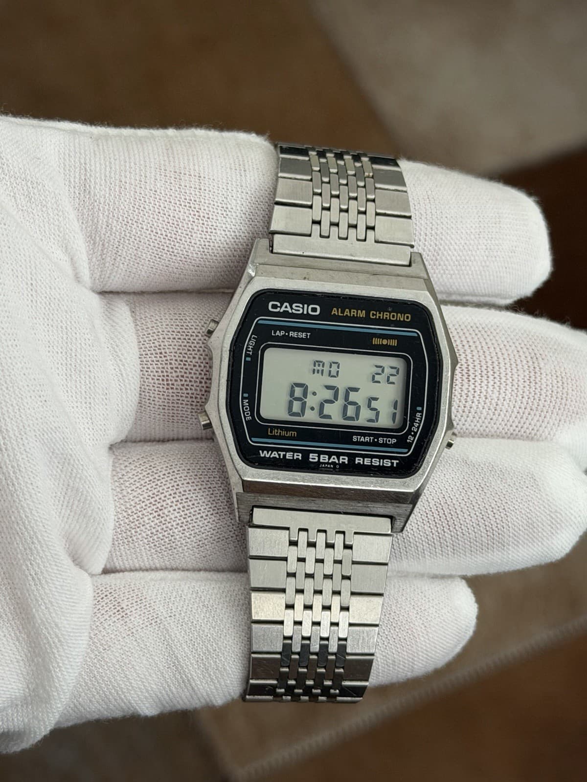 Rare Vintage Casio W-31 Men’s Digital Alarm Chronograph Sports Watch JDM 1980s - Image 1