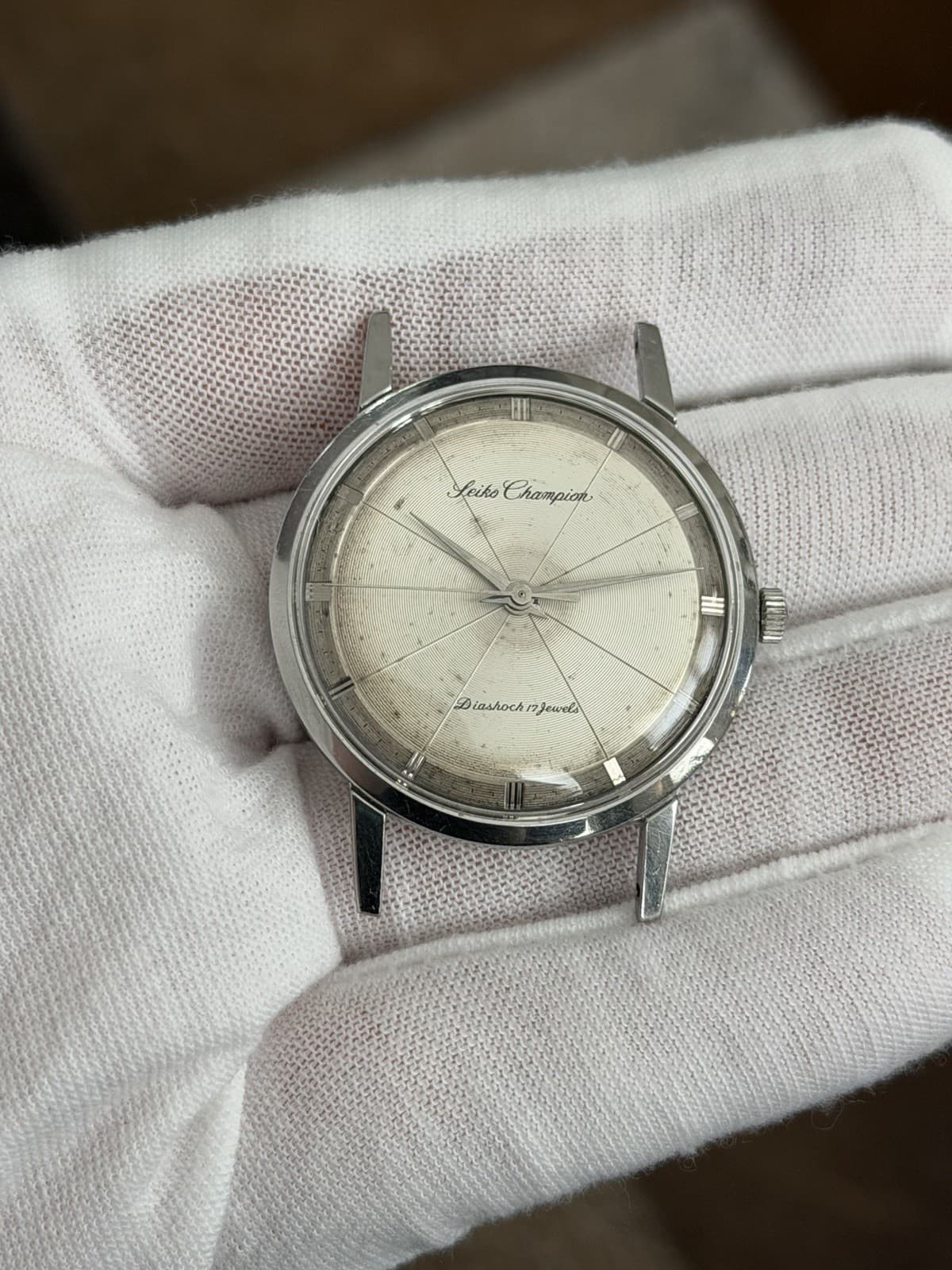 Rare Vintage Seiko Champion J14090E Men’s 17J Manual Classic Dress Watch JDM 60s
