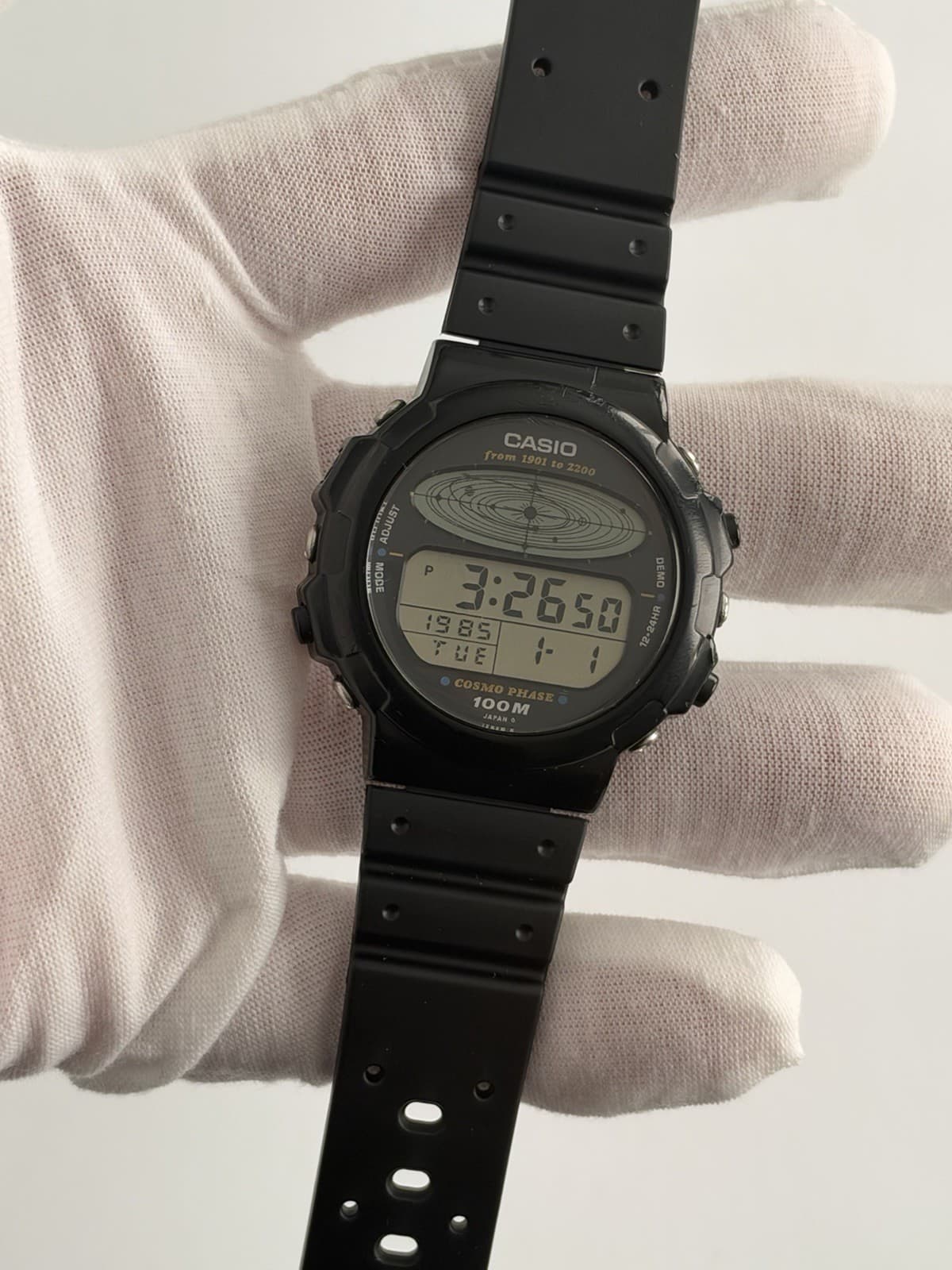 Casio Cosmo Phase CGW-50 Men’s Vintage Digital Sports Watch Module 830 JDM 1980s
