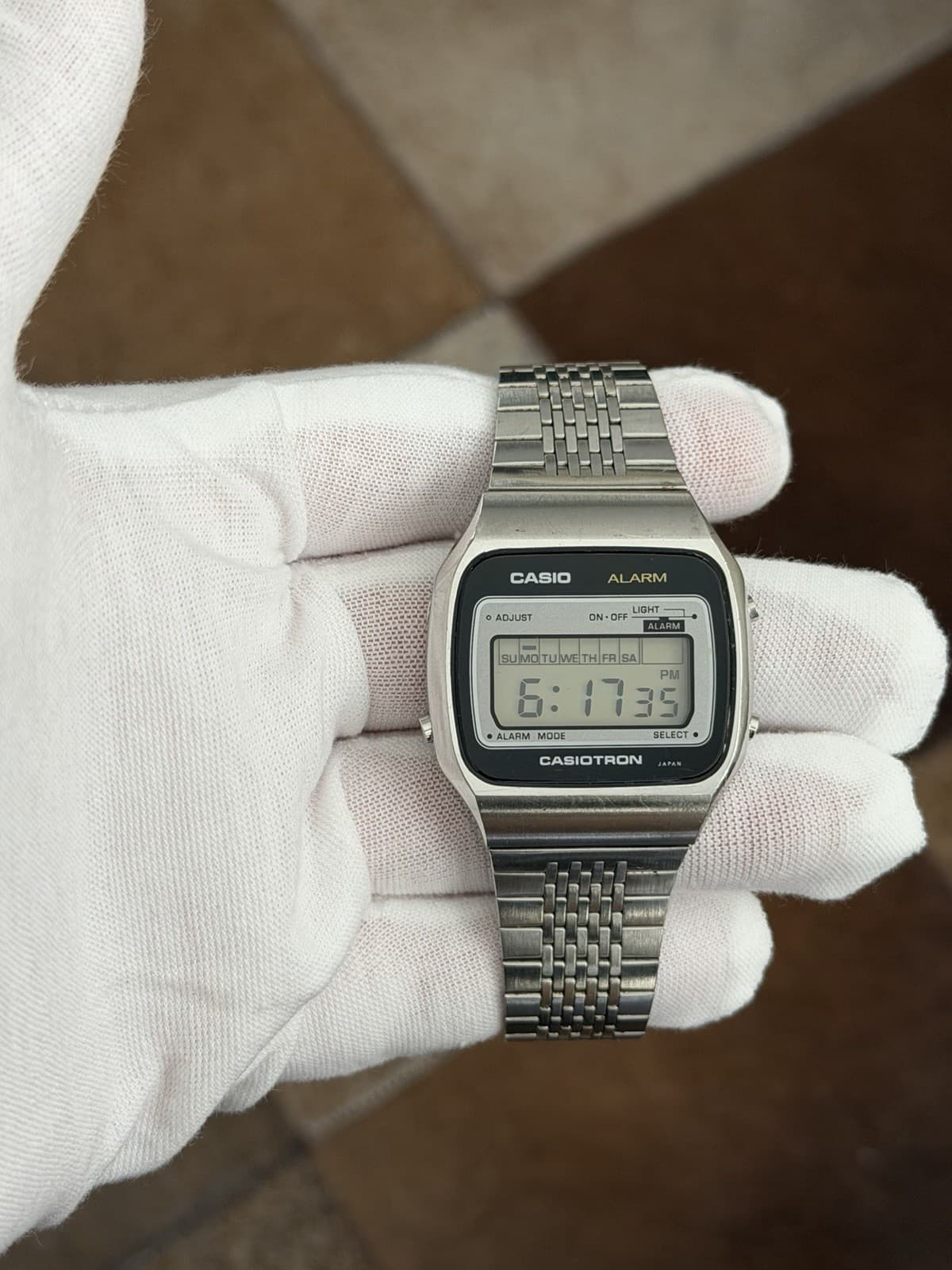 Rare Vintage Casio Casiotron 25CS-16 Men’s Digital Sports Watch JDM 1970s - Image 1