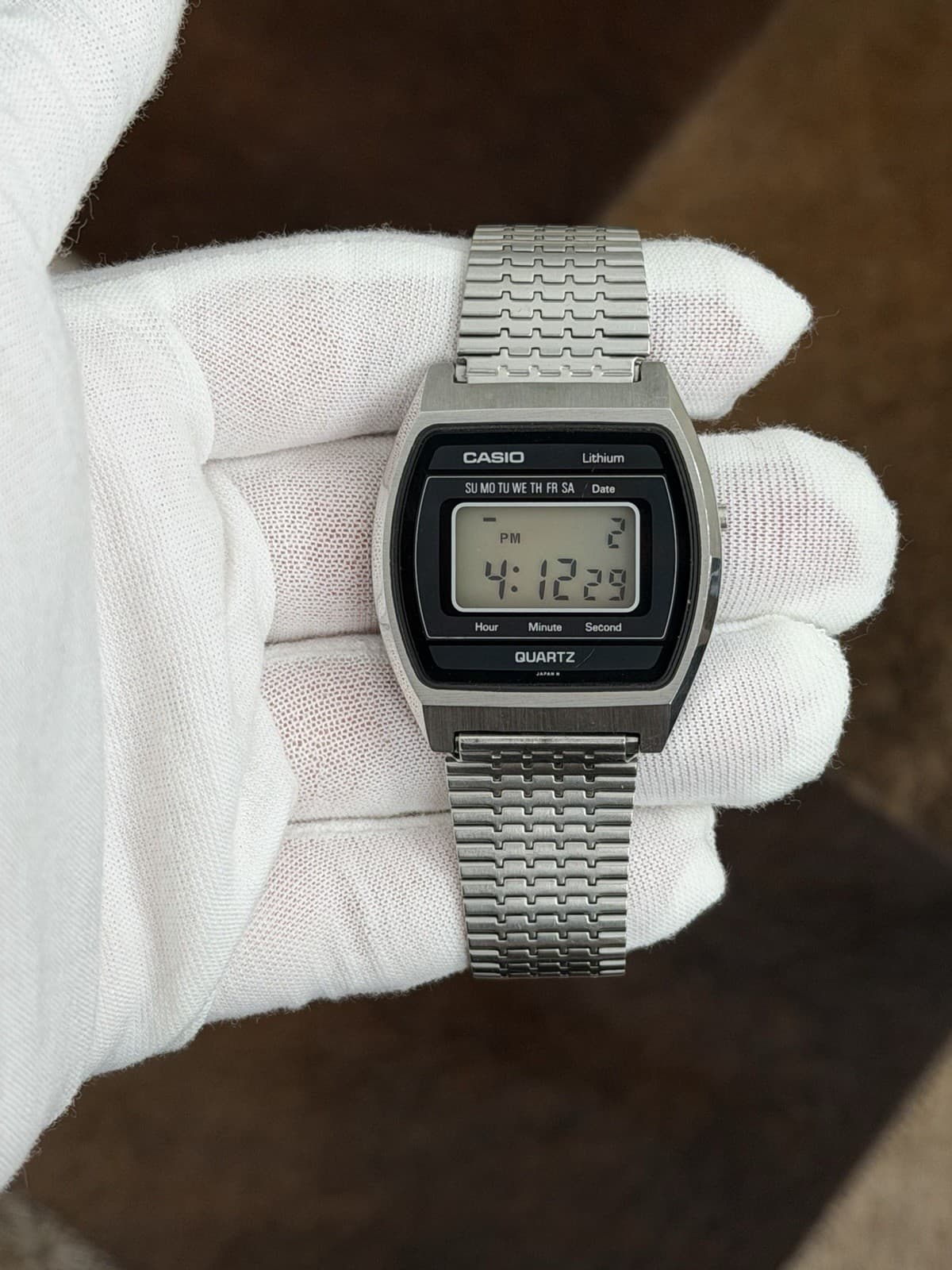 Rare Vintage Casio B812 Men’s Digital Sports Watch Module 58 JDM 1970s - Image 1