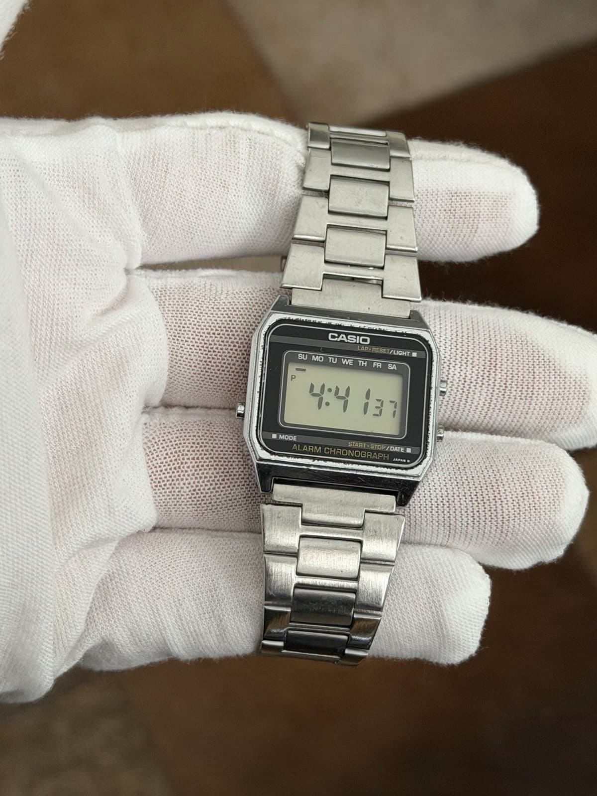 Rare Vintage Casio A-680 Men’s Alarm Chronograph Digital Sports Watch JDM 1980s - Image 1