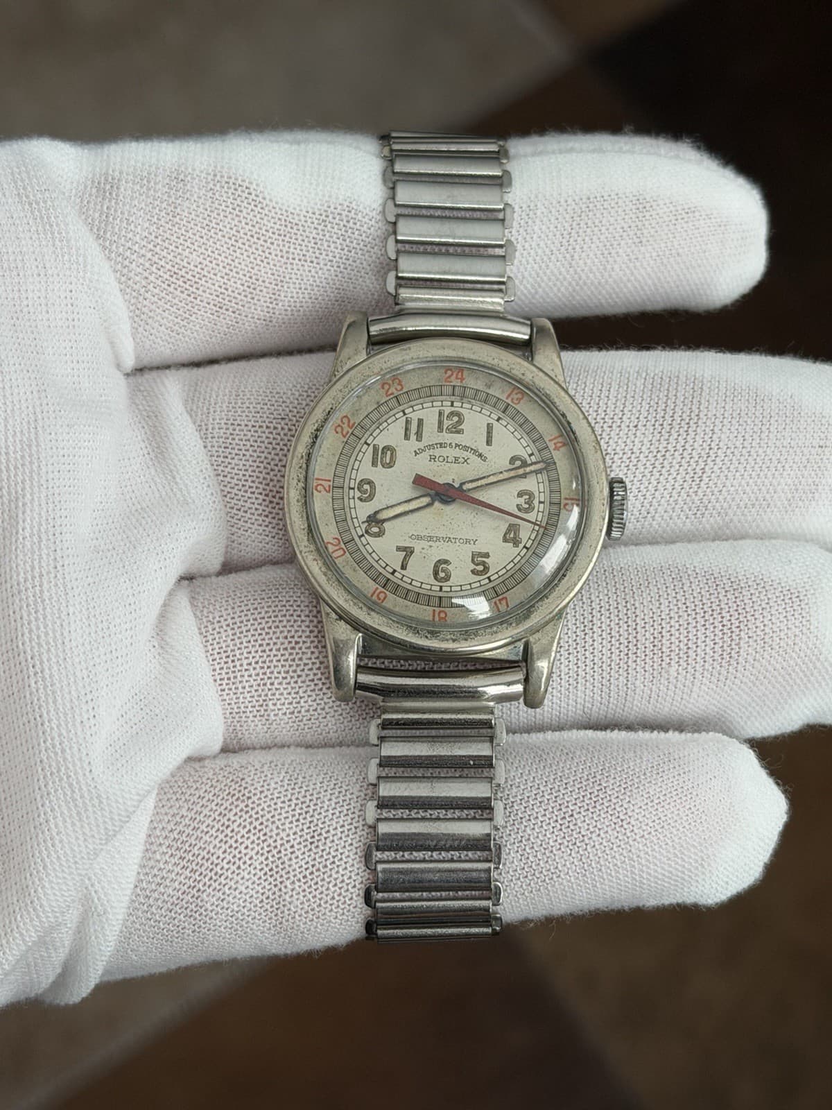 Vintage Rolex Wellington Observatory WW2 Men’s Military Watch - Image 1