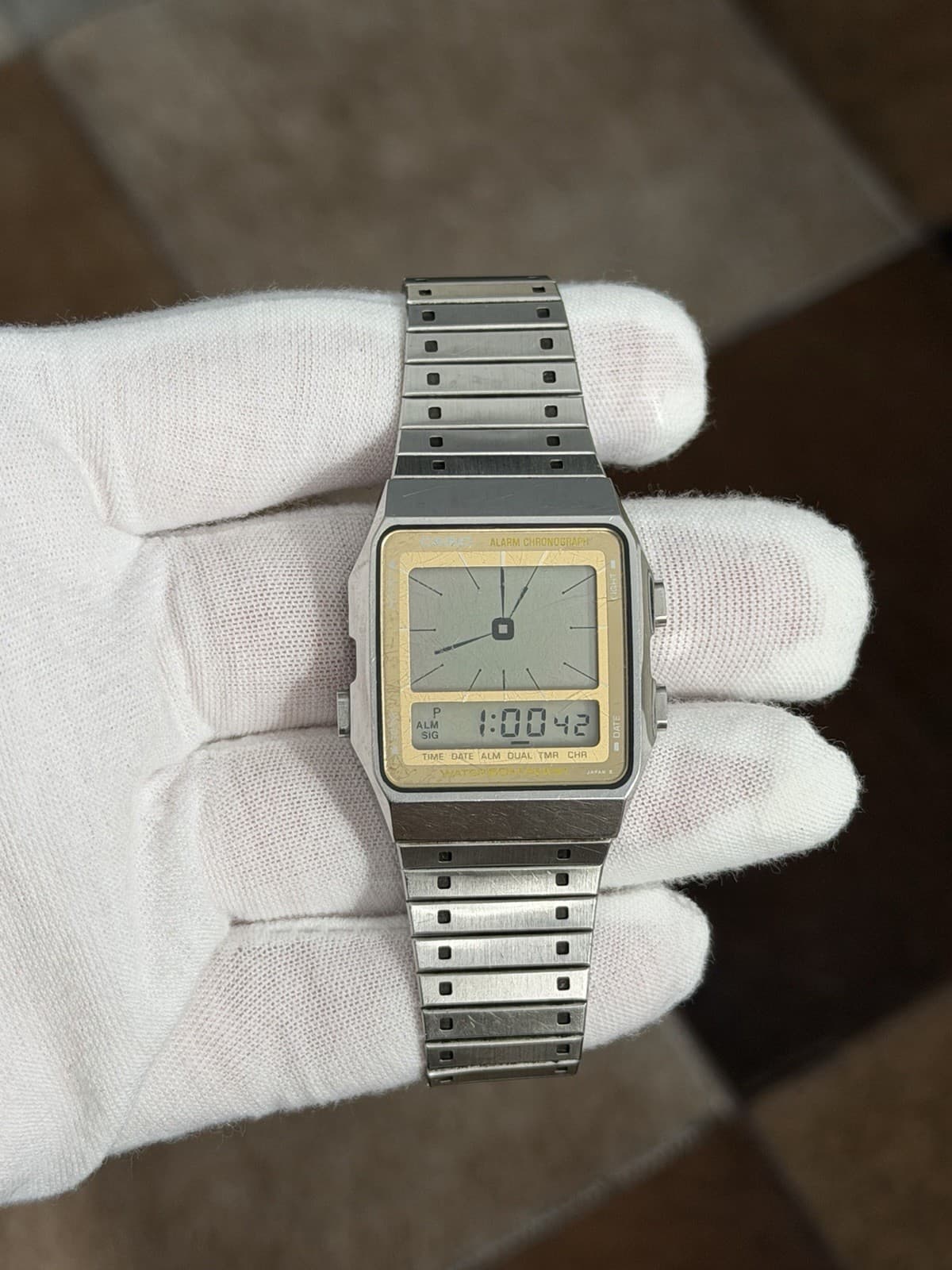 Rare Vintage Casio AE-90W Men’s Digital Alarm Chronograph Sports Watch JDM 80s - Image 1