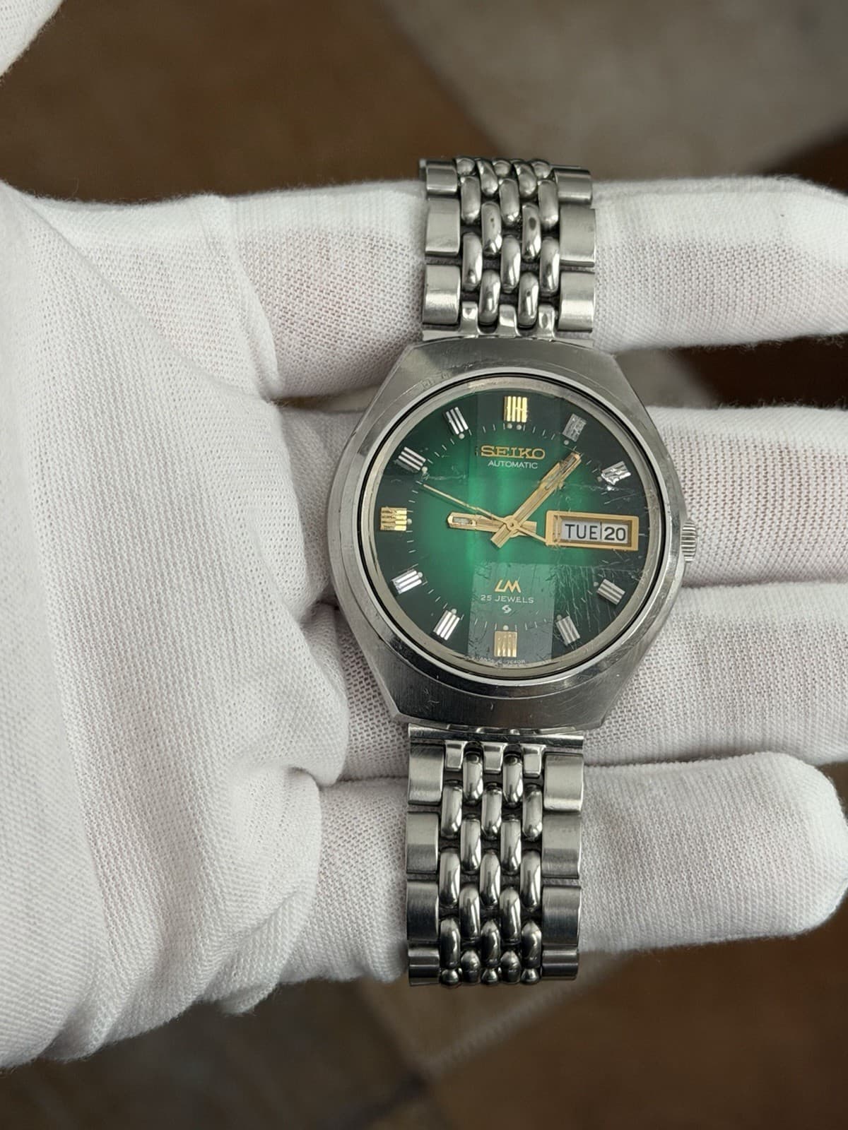 Rare Vintage Seiko Lord Matic LM 5606-7300 Men’s Automatic Dress Watch JDM 1970s