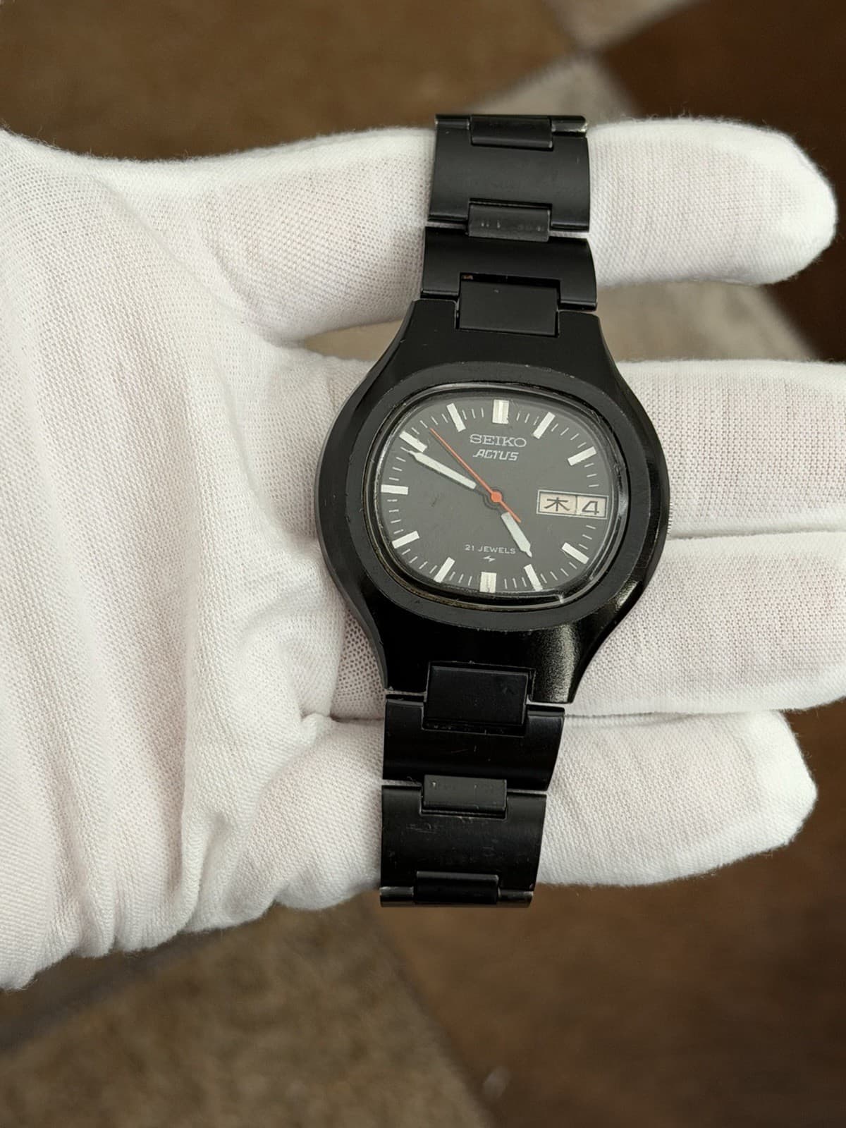 Rare Vintage Seiko 5 Actus 7019-5130 Men’s Automatic Dress Sports Watch JDM 70s