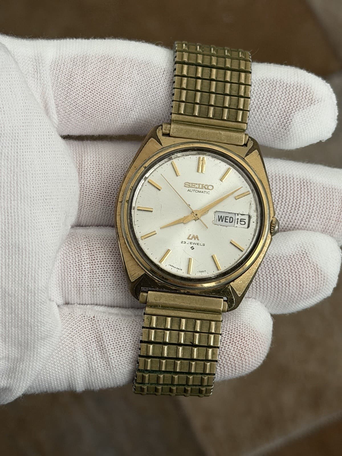 Rare Vintage Seiko Lord Matic LM 5606-7000 Men’s Automatic Dress Watch JDM 1960s - Image 1