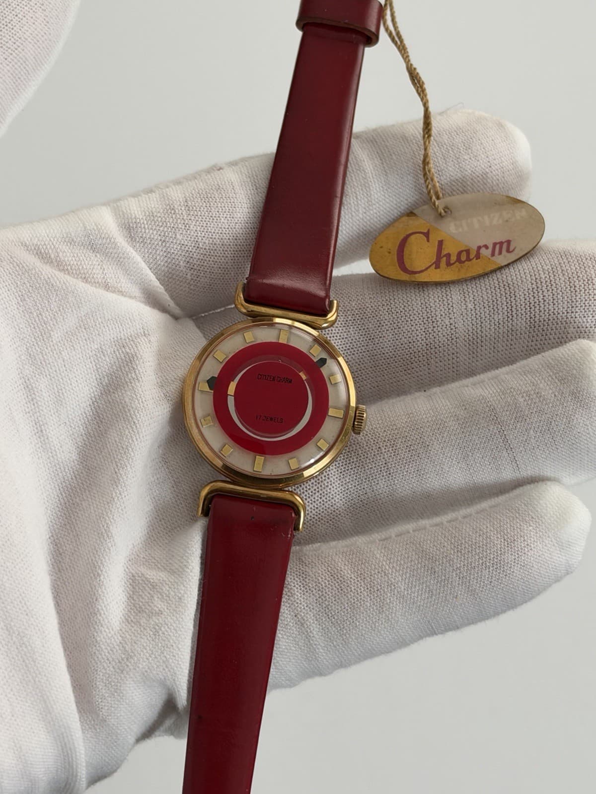 NOS Citizen Charm 510702 Vintage Ladies 17J Manual Classic Dress Watch JDM 1960s