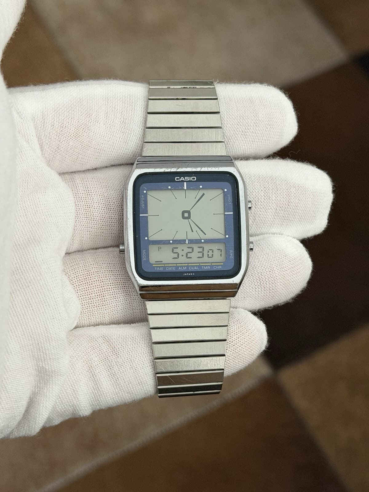 Rare Vintage Casio AE-70 Men’s Alarm Chronograph Digital Sports Watch JDM 1980s - Image 1