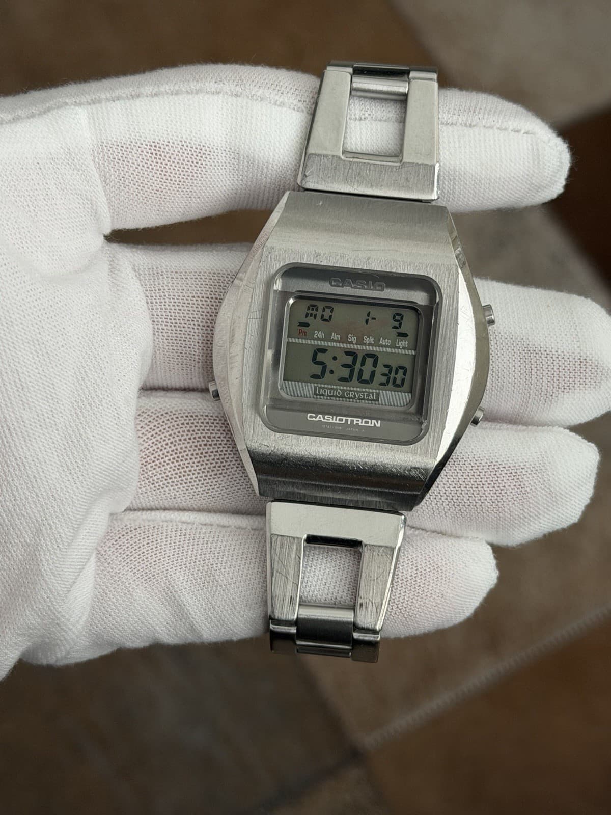 Rare Vintage Casio Casiotron TRN-110 Men’s Digital Sports Watch JDM 1990s
